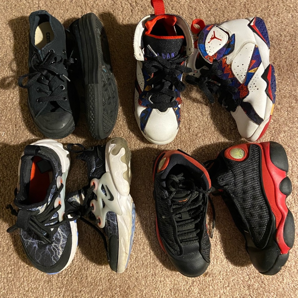 Boy lot of sneakers